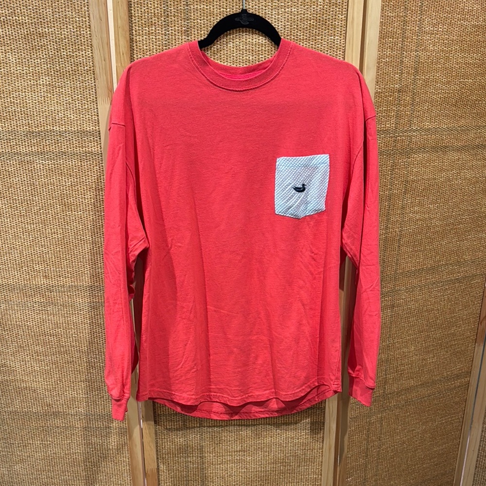 Southern Marsh Women's Long Sleeve Shirt with Pocket- size small